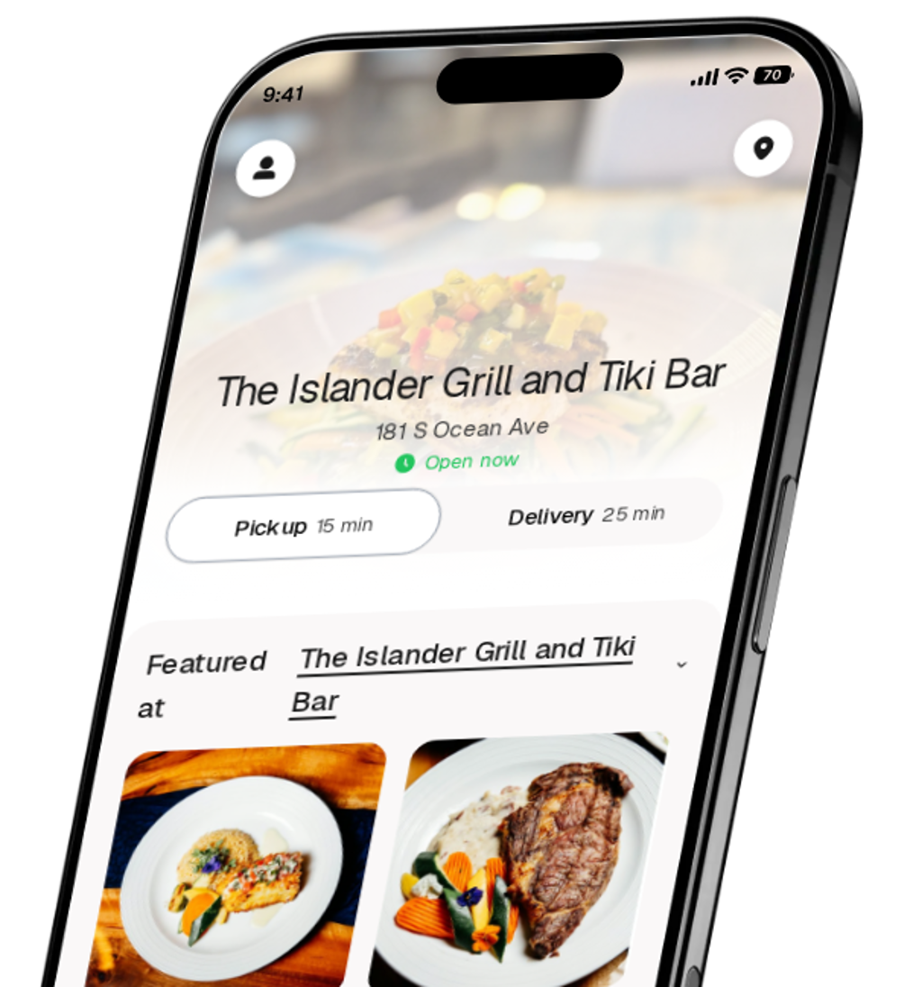 The Islander Grill and Tiki Bar app preview